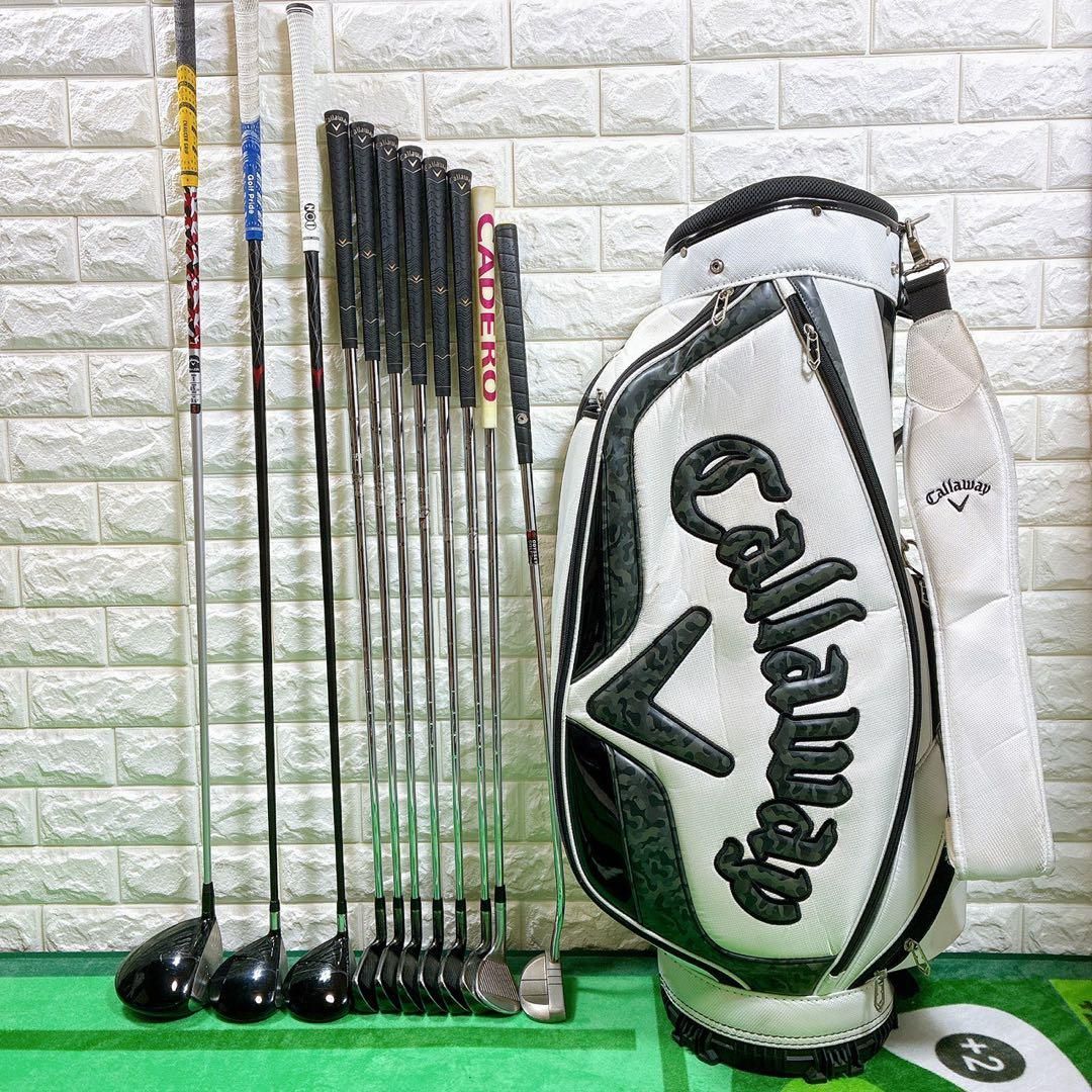 Callaway RAZR FIT 11本 メンズゴルフクラブ　フレックスS Callaway RAZR FIT 11本 メンズゴルフクラブ フレックスS - メルカリ