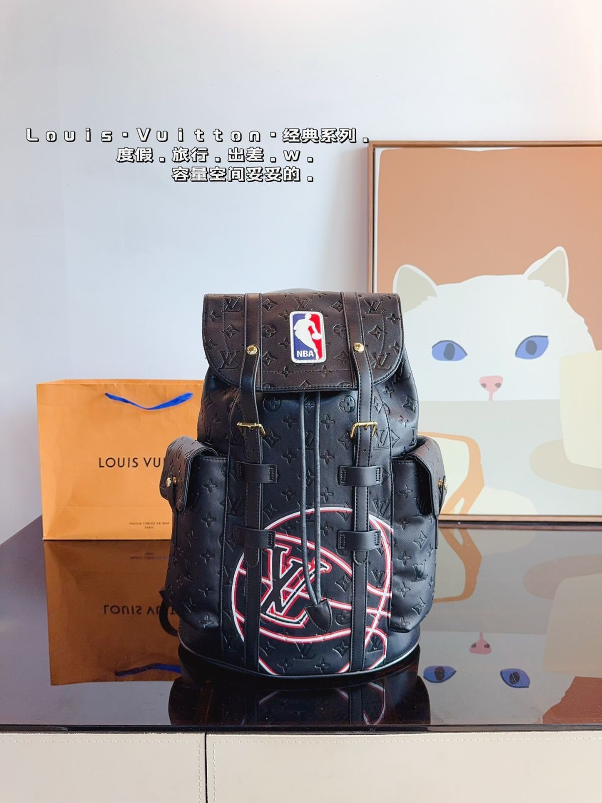 Lv DISCOVERYダブル|ショルダーバッグ 旅行バッグ カメラバッグ リュックサック 小銭入れ 財布 -WT0輸入4