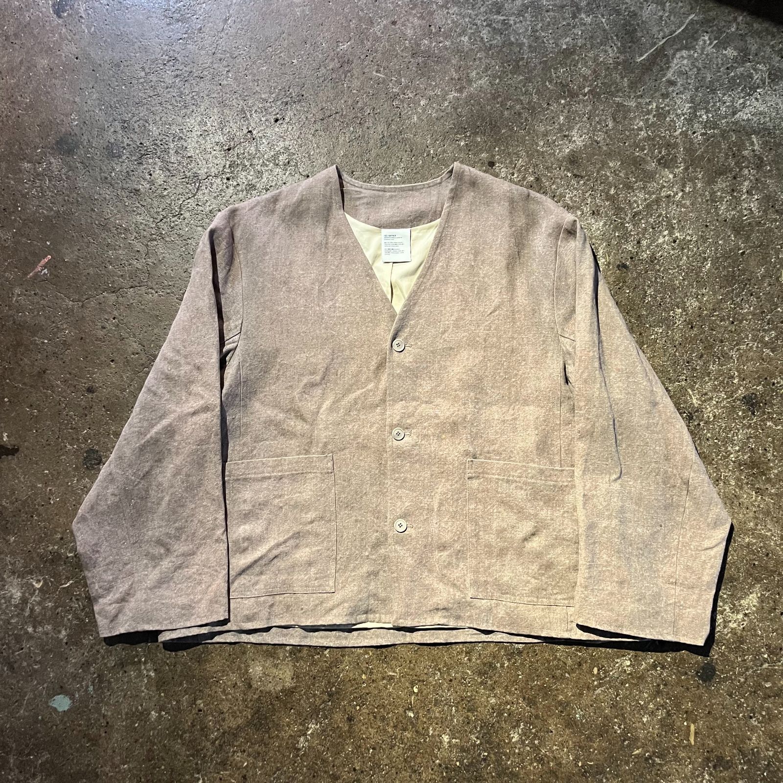 ジャケット・アウター hed mayner collarless jacket Colorless Jacket by Hed Mayner | Rent the Runway