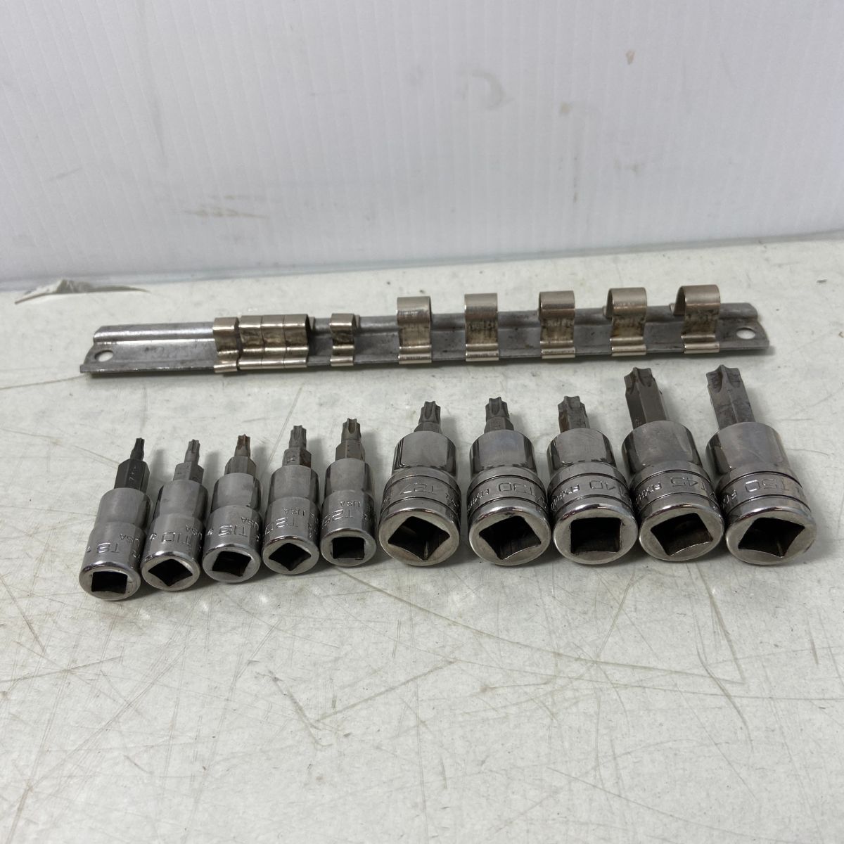 ΦΦSnap-on スナップオン ソケット トルクス 耐タンパー10本セット