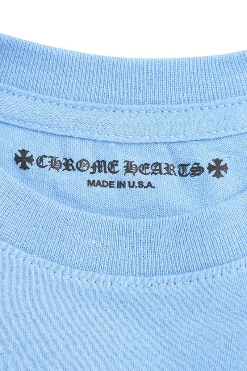 CHROMEHEARTS 青と白のラグラン長袖シャツ Sサイズ imgrc0128725224.jpg