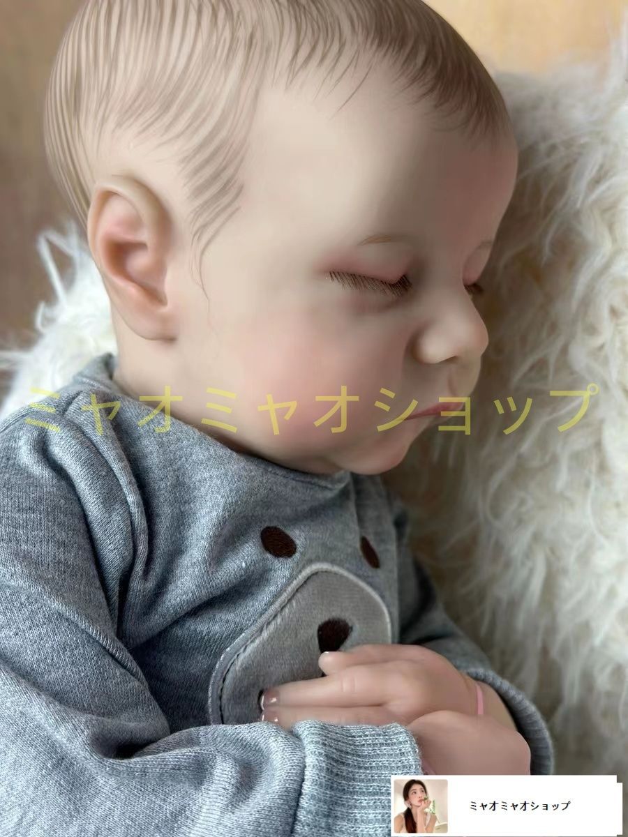 シリコンリボーンベビードールベビードール 赤ちゃん人形女の子プリンセス服手作りのクリスマスの誕生日プレゼント