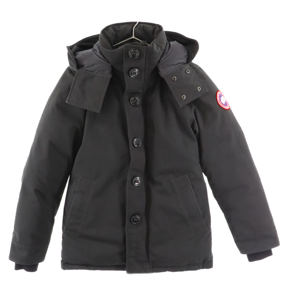 CANADA GOOSE (カナダグース) JASPER PARKA ジャスパー フード付 ダウンジャケット ブラック 68F8490