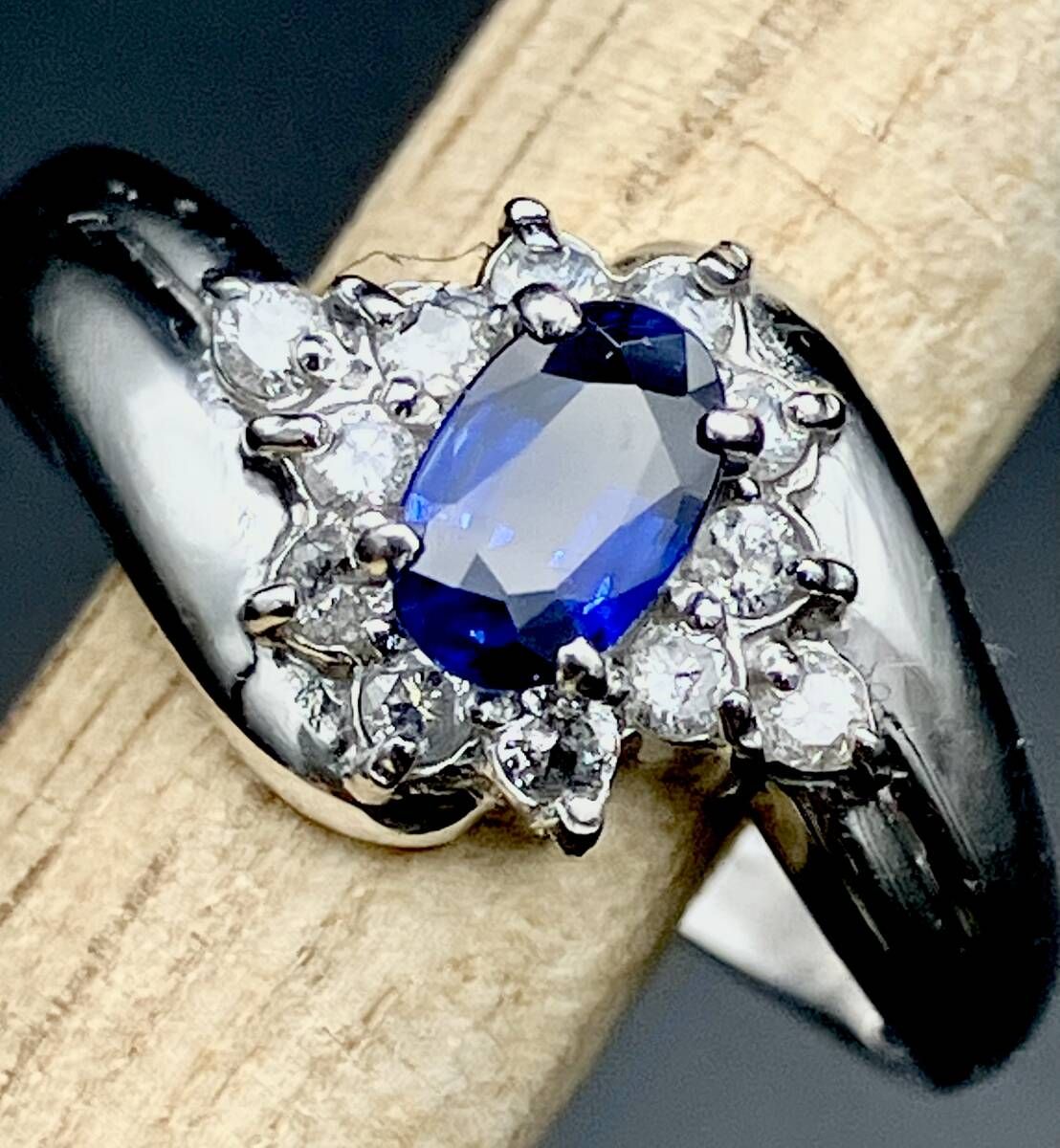 プラチナ ダイヤモンド ダイヤ Pt900 0.38ct 8号 天然ダイヤモンド