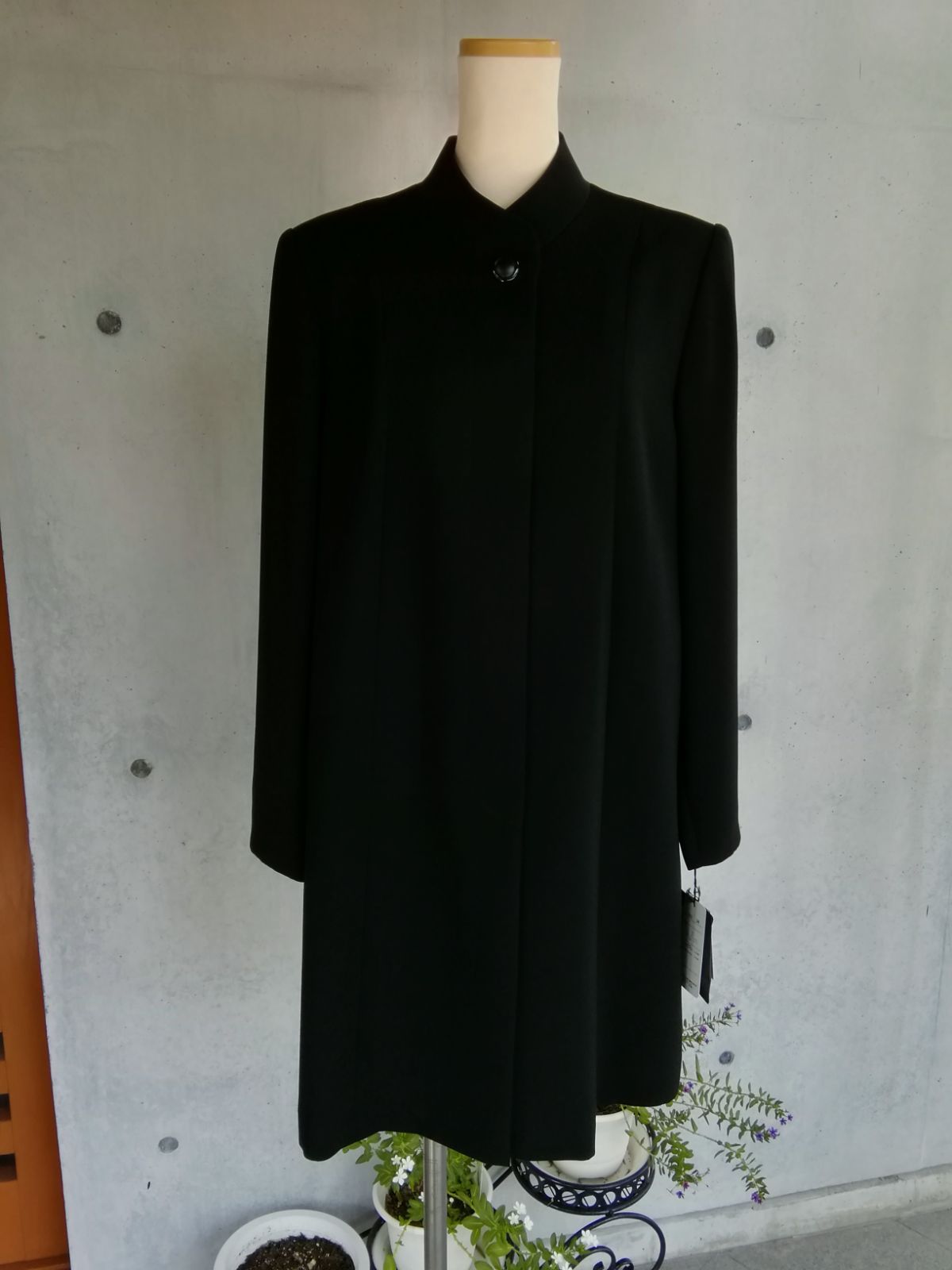 喪服 コート ブラックフォーマル レディース 礼服 喪服用コート フォーマル 秋冬 冠婚葬祭 7650