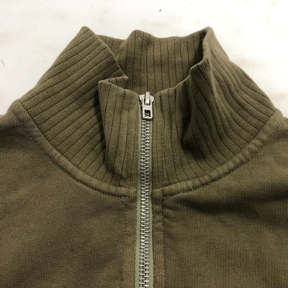 02w17449 ダブルアールエル RRL ハーフジップスウェット カーキ