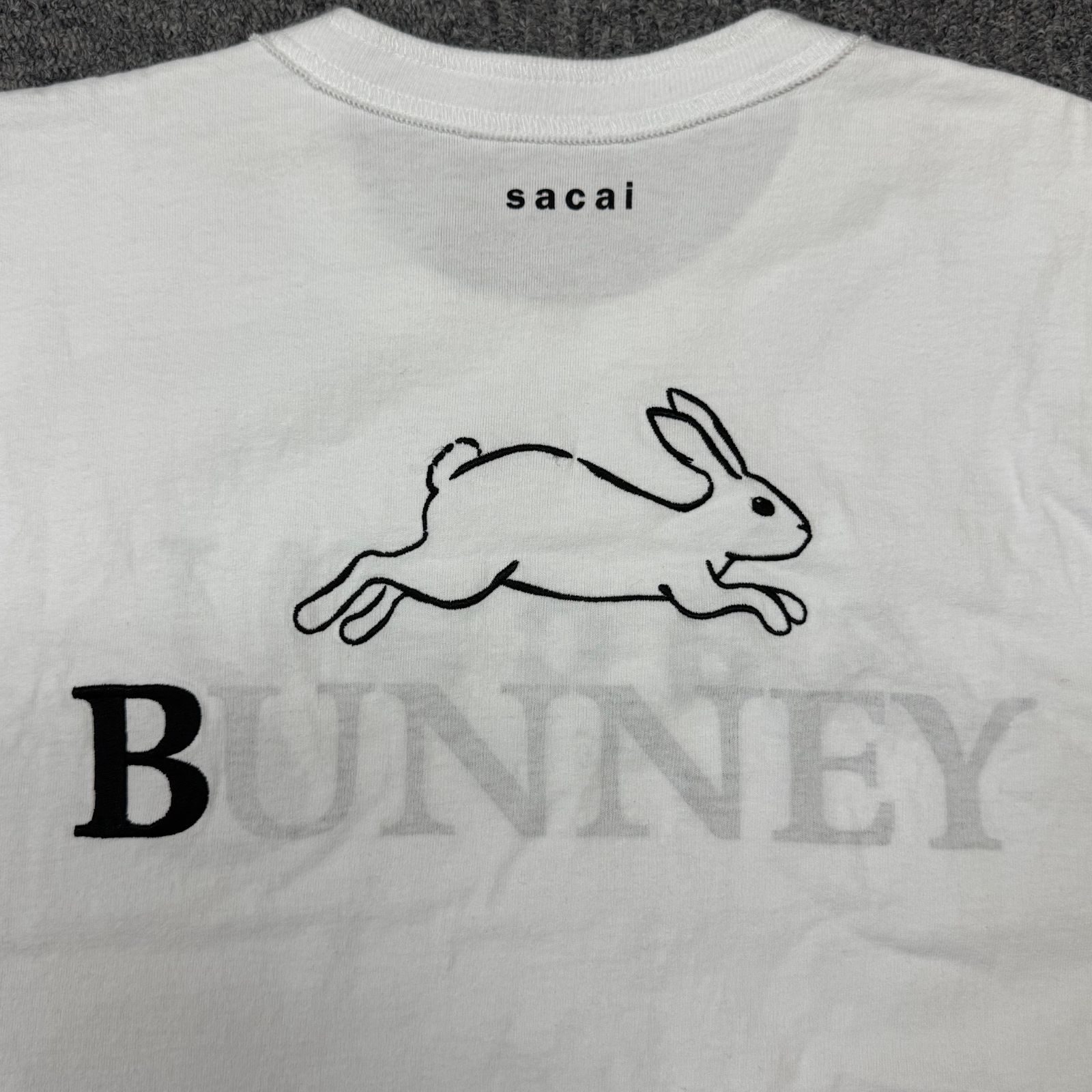 sacai Bunney EugTシャツ sacai(サカイ) Bunney EugTシャツ24-0902S 24-0902S ホワイト