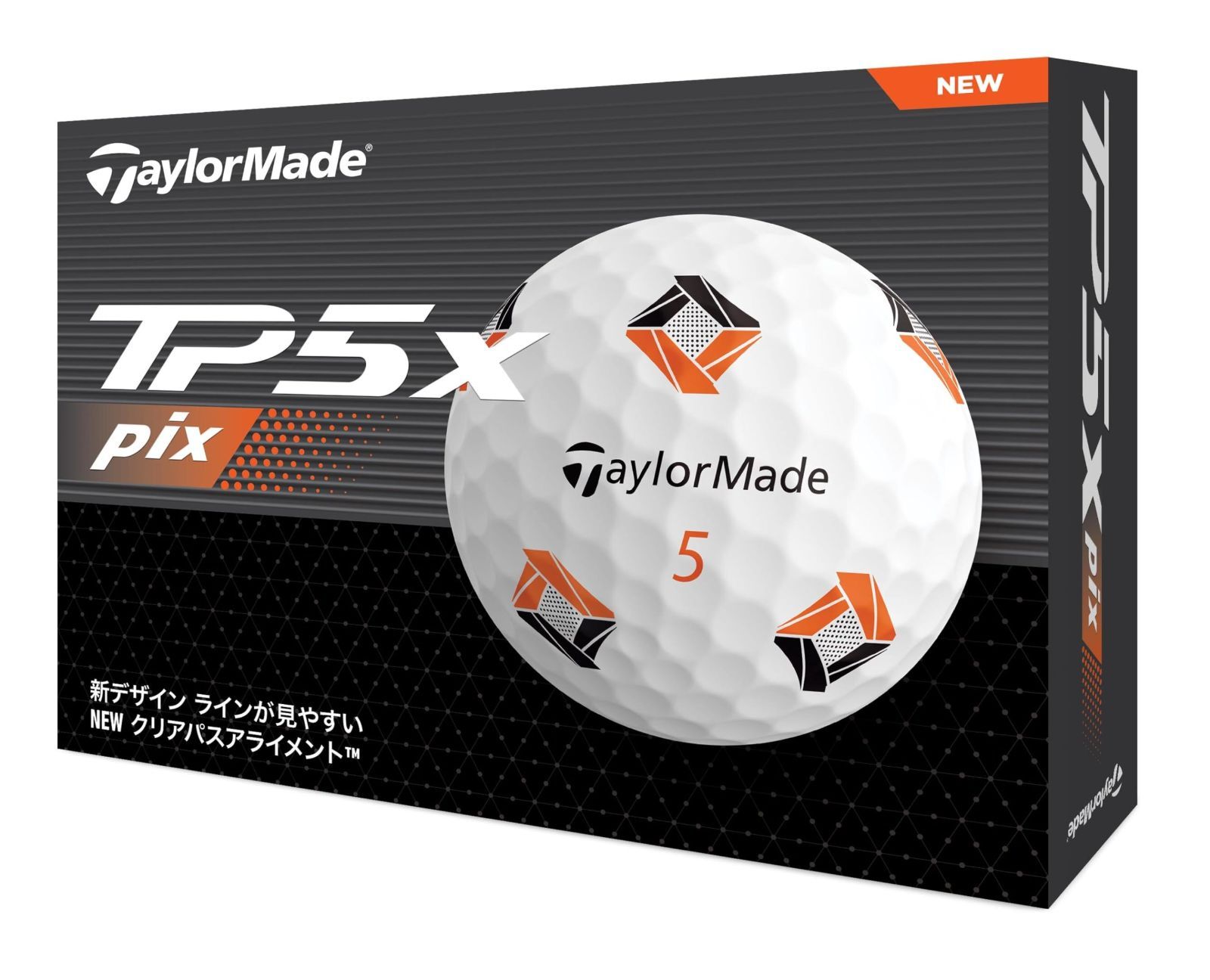 テーラーメイド(TAYLOR MADE) TP5 / TP5x / TP5 pix / TP5x pix ティーピーファイブシリーズ 2024年モデル TMJ24