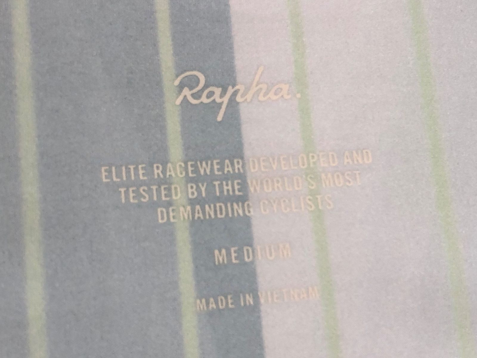 JJ938 ラファ Rapha TUNNEL VISION PT JERSEY サイクルジャージ 緑 M BRIGHTFACE_UK