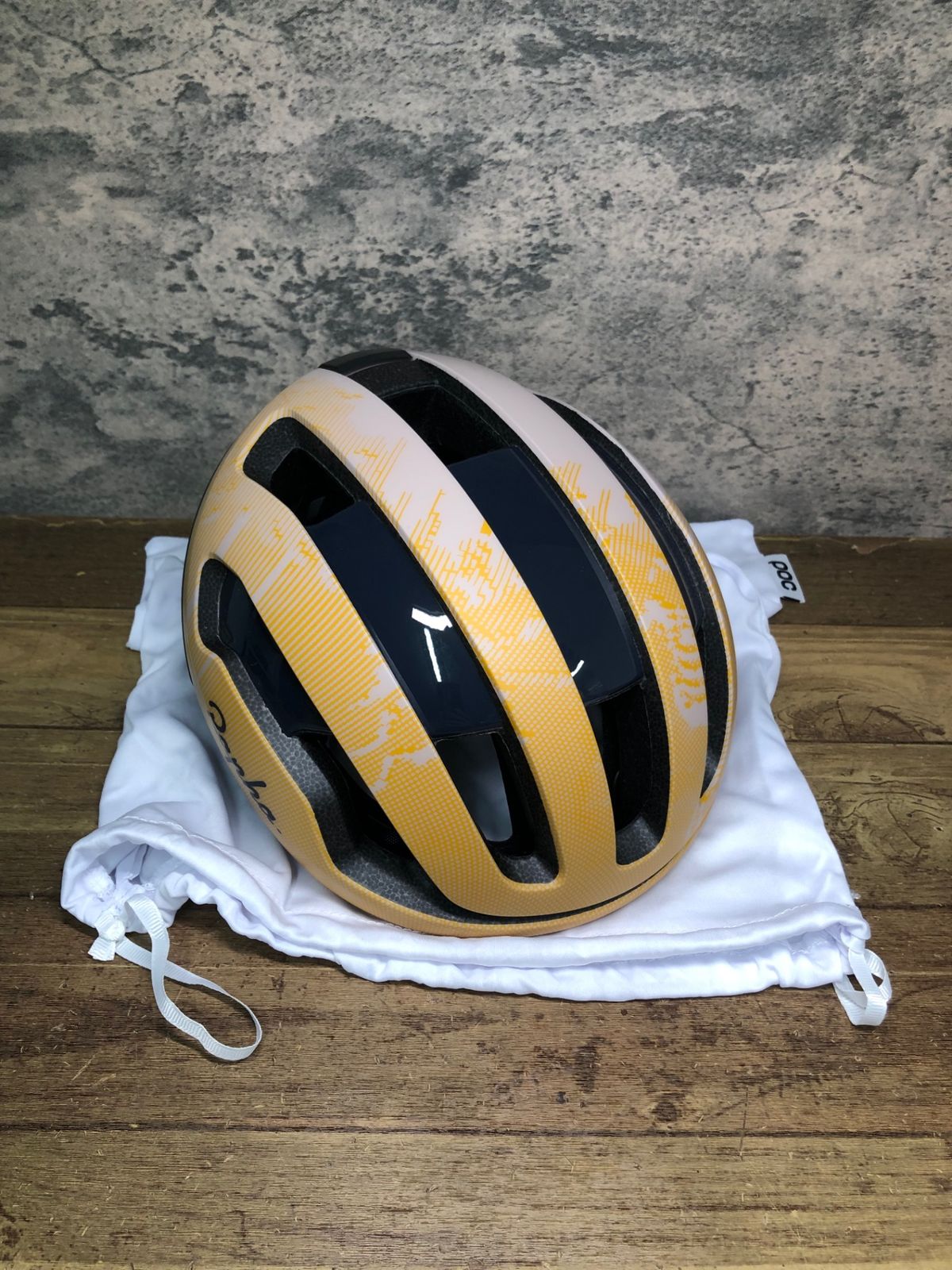 JA866 ポック POC OMNE AIR WF MIPS Rapha ED ヘルメット 総柄 S 55-58cm 2025|6月製造 使用期限超過のためジャンク