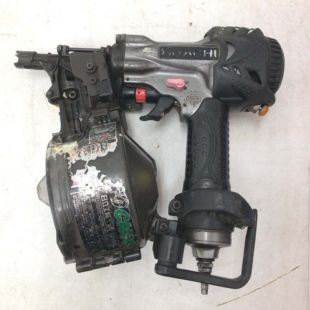 高圧ロール釘打機 エアダスタ付