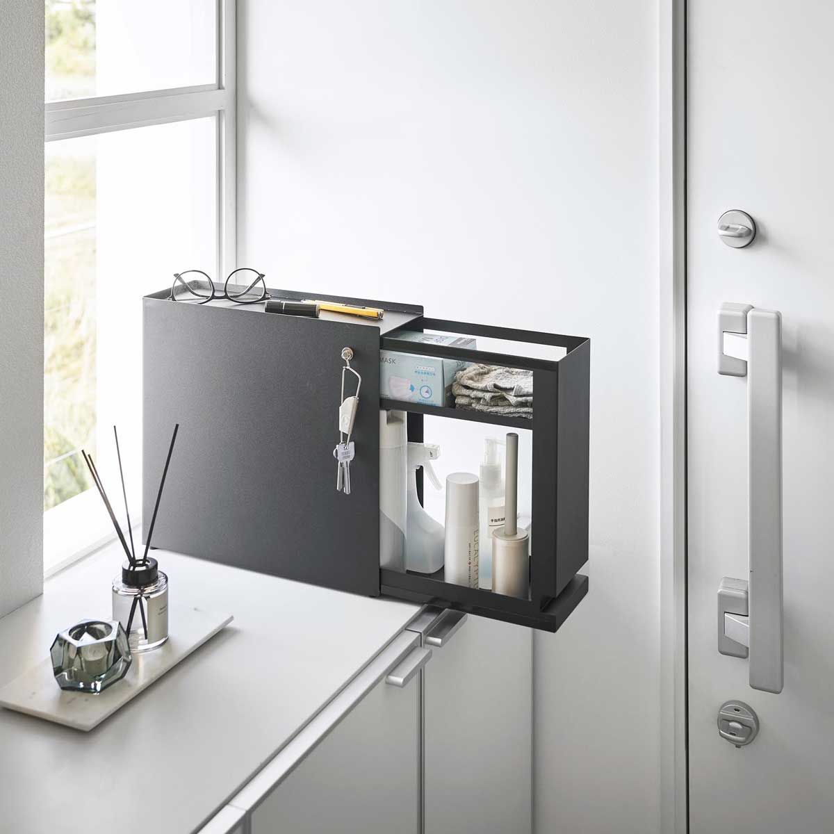 皮つきラタン２段バスケット幅34cm ランドリーラック 籐（543） 皮つきラタン2段バスケット幅34cm ランドリーラック 籐（543） 楽天