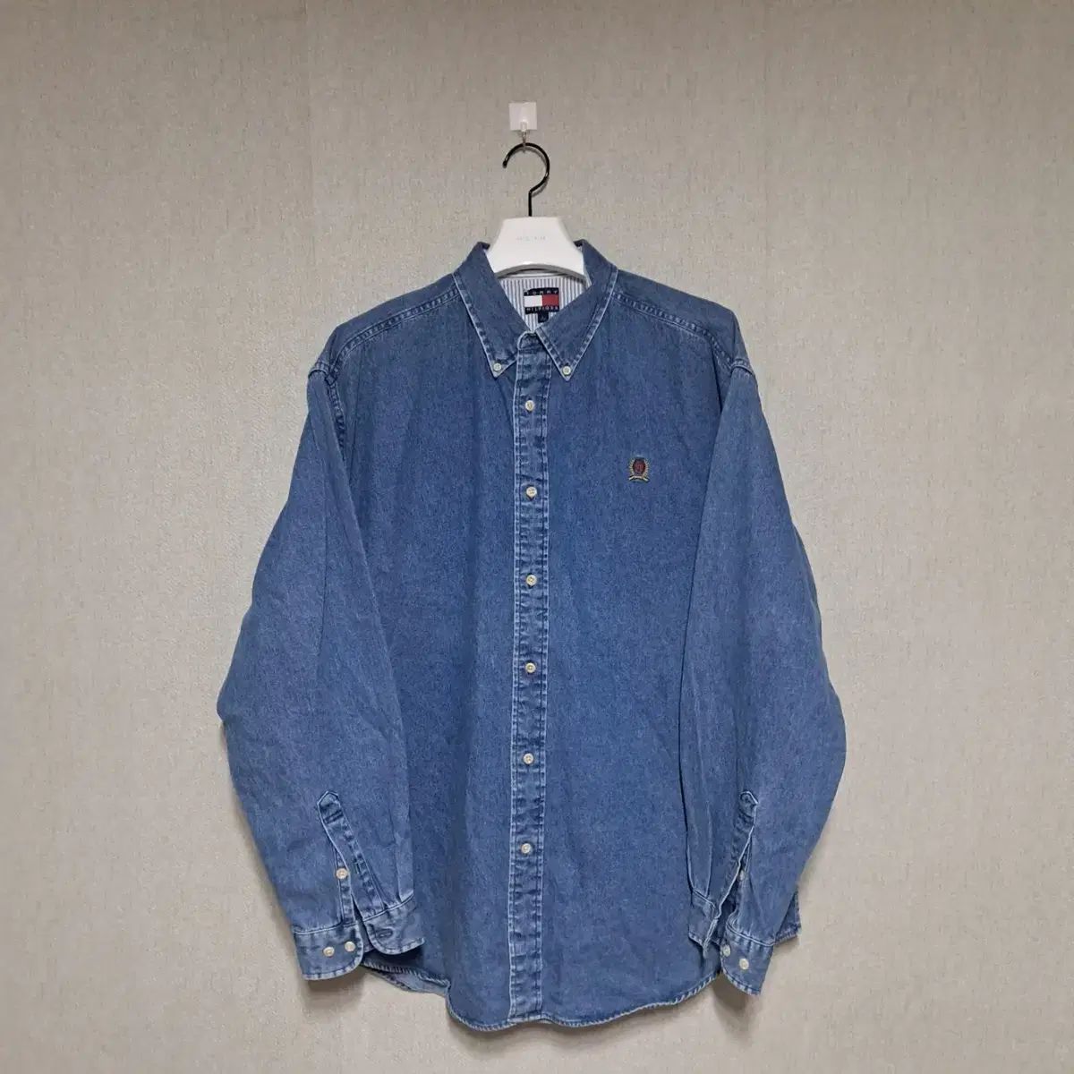 Tommy Hilfiger トミーヒルフィガー スクール デニムシャツ XL