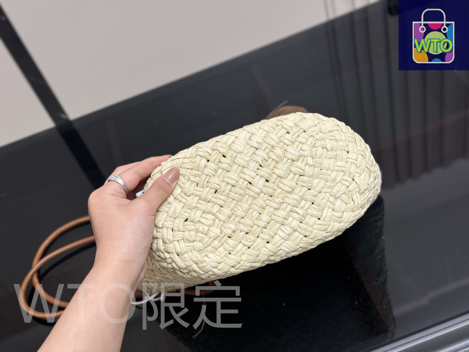 今日特価】Loewe ロエベ 草編みトートバッグシリーズ 自然な