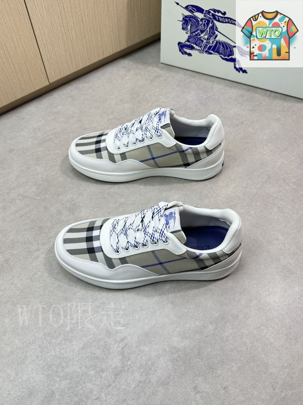 パーリー BURBERRY バーバリー スニーカー BOX ボックス 8083385
