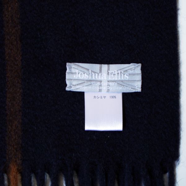 国内正規品】99 Joshua Ellis ジョシュア エリス カシミヤ大判ストール