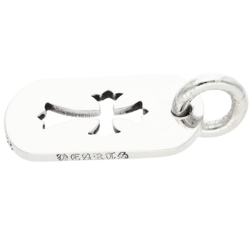 クロムハーツ D/TAG SML CO CRS/カットアウトクロスドッグタグ