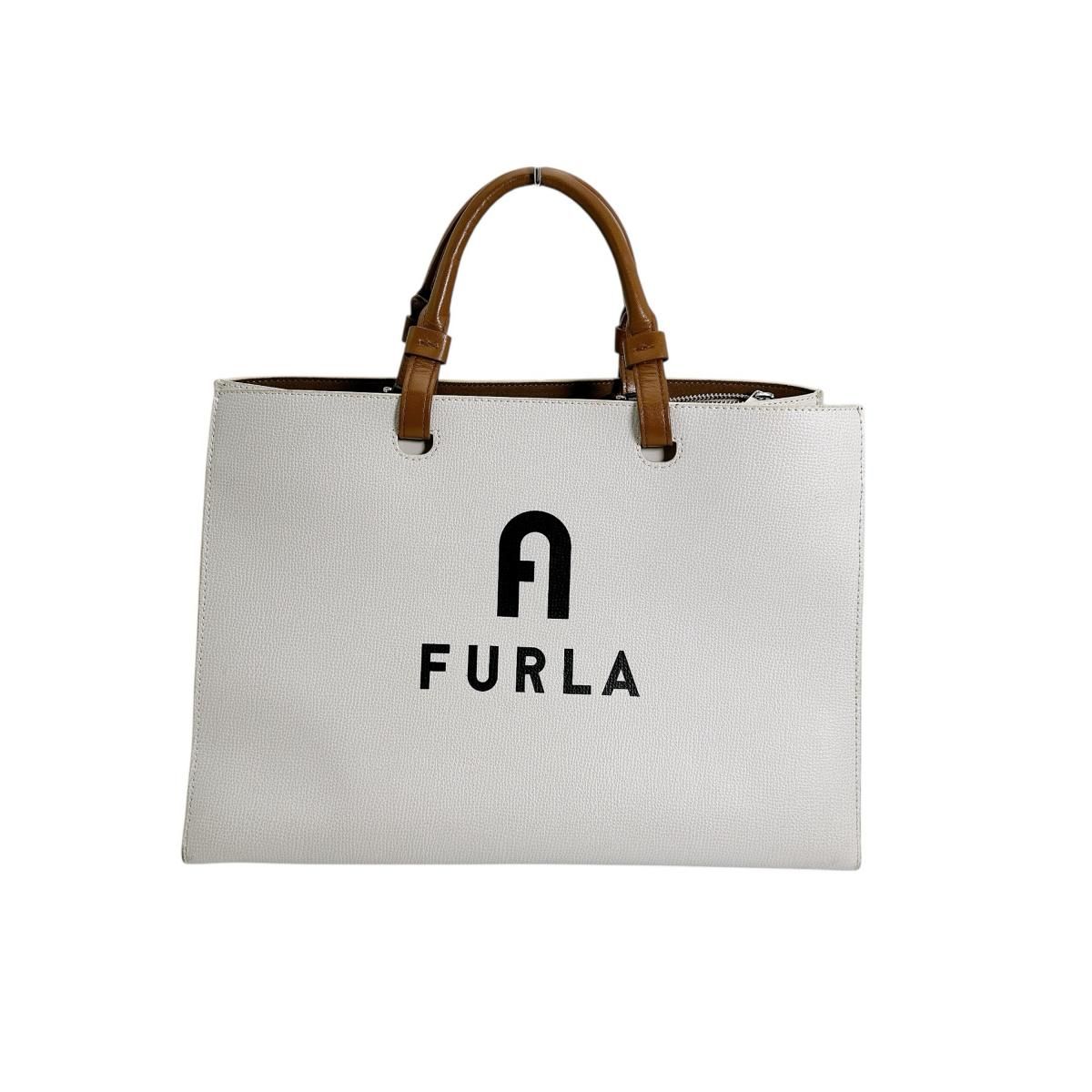 Furla ヴァーシティ スタイル トートバッグ WB00725 FURLA フルラ ヴァーシティ スタイル トートバッグ Lサイズ
