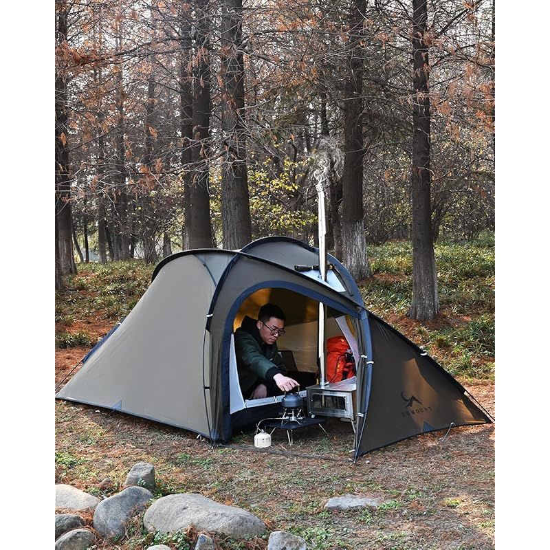 TOMOUNT ソロテント ドームテント 軽量 2ルームテント 登山 40D