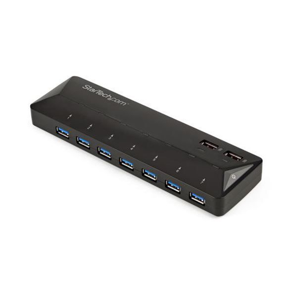 StarTech.com 7ポート USB3.0ハブ 急速充電 ポート搭載 ブラック ST93007U2C 1個