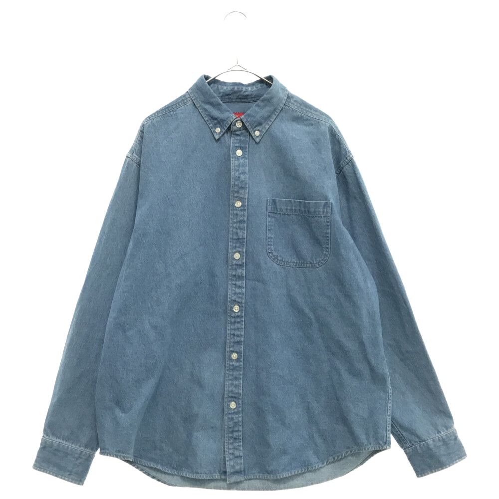 SUPREME (シュプリーム) 21AW Applique Denim Shirt ロゴ