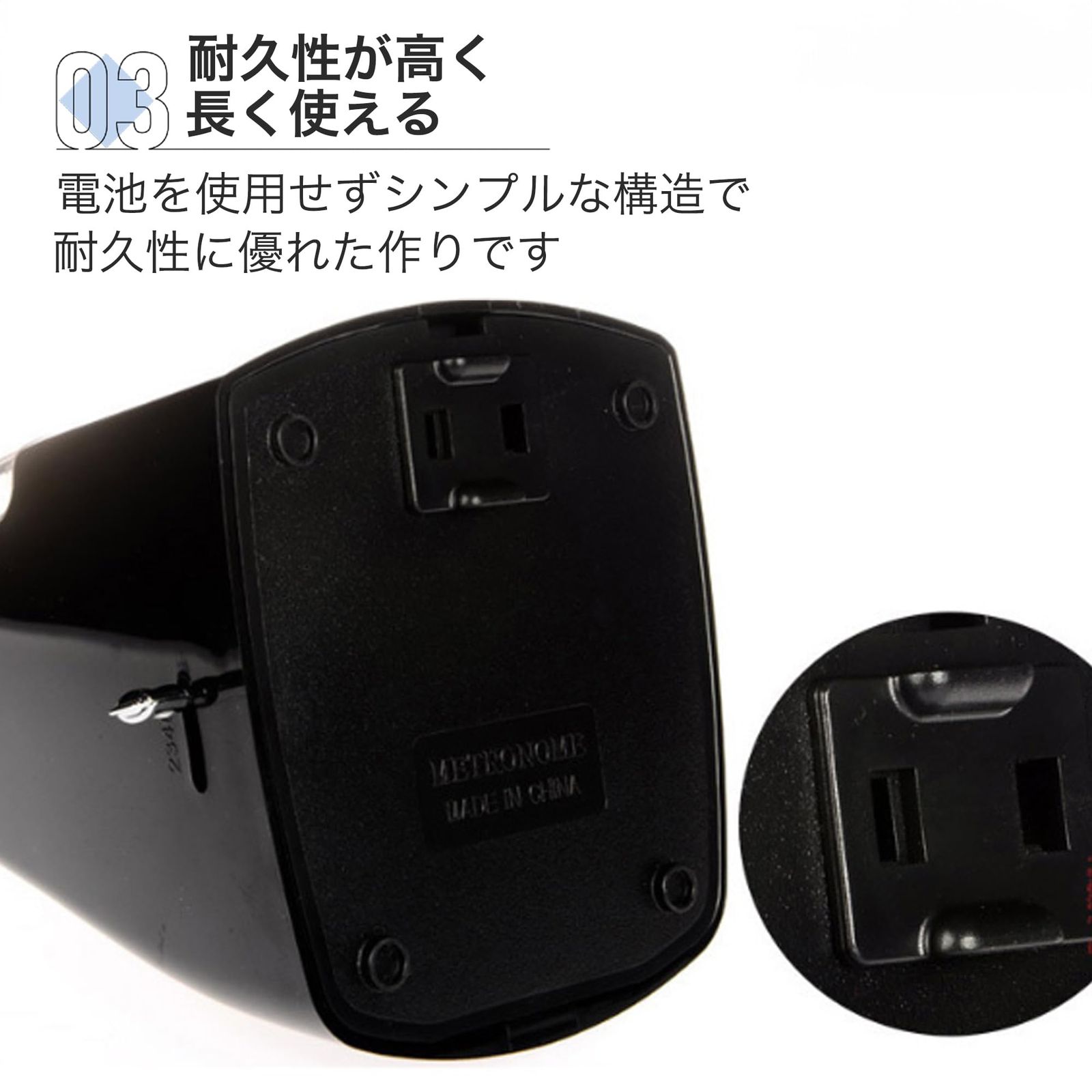楽器・機材 Asdays メトロノーム 振り子 楽器 高精度 機械式