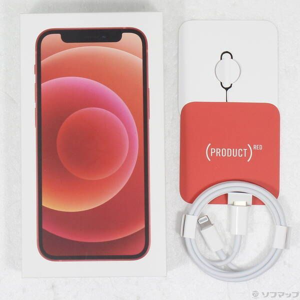中古品〕iPhone12 mini 128GB プロダクトレッド MGDN3J/A SIM 中古品〕iPhone12 mini 128GB プロダクトレッド MGDN3J/A SIM