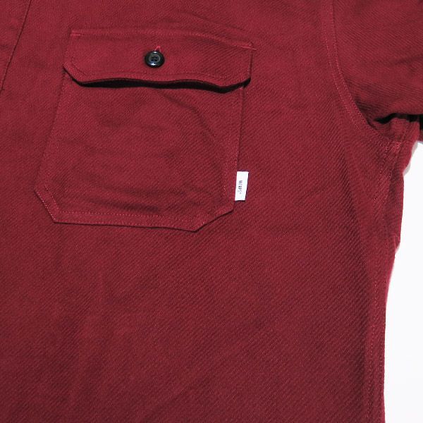 WTAPS ダブルタップス 23AW DECK 02/LS/COTTON.TWILL 232TQDT-SHM03