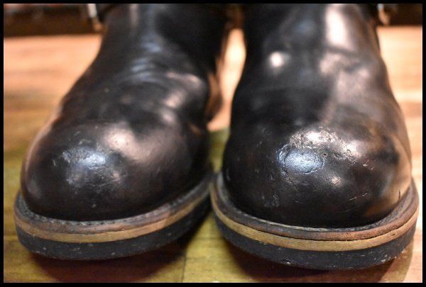 9D PT91プリント 94年05月刻印 レッドウィング 2268 エンジニア ブラッククローム スチールトゥ ブーツ redwing HOPESMORE FJ185 NICORILABO_COM