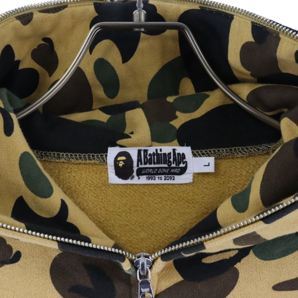 A BATHING APE (アベイシングエイプ) Camo Shark Full Zip Hoodie