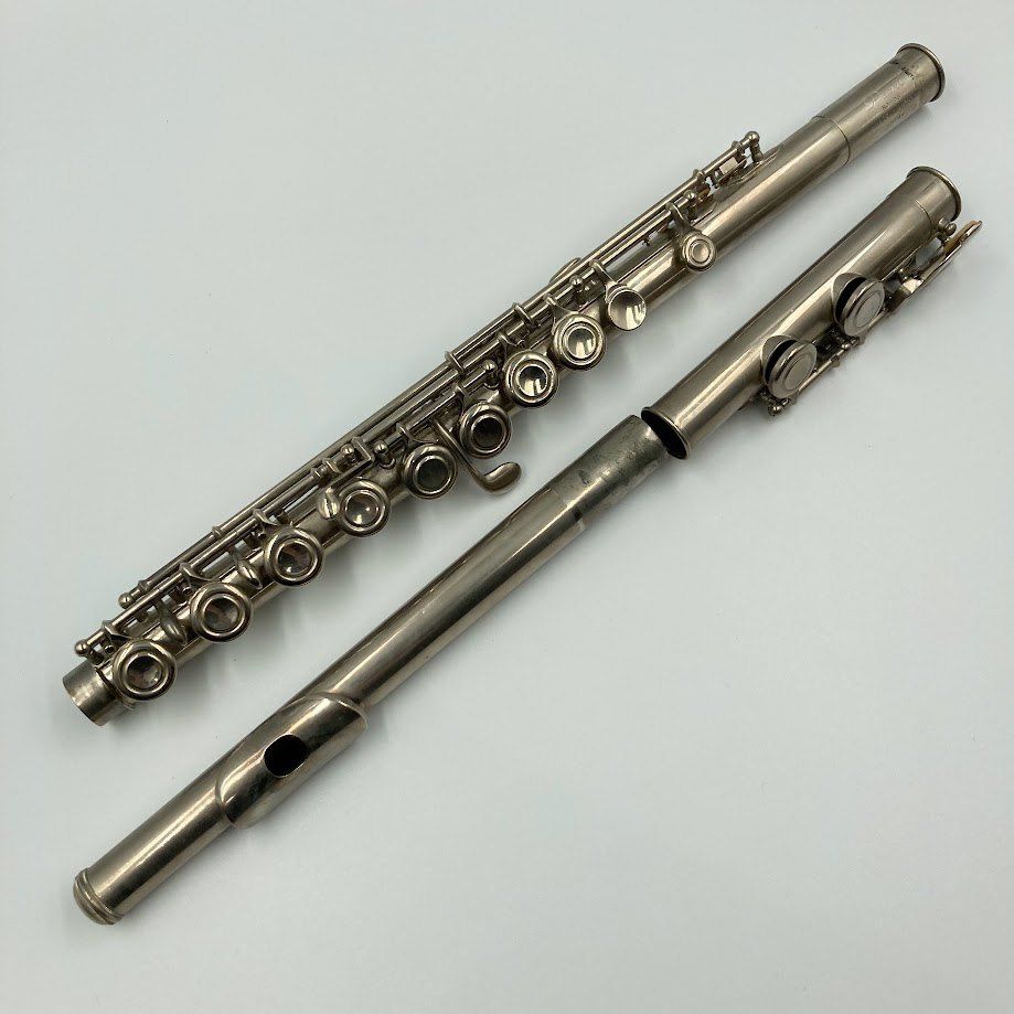 動作品】Pearl パール フルート NC-96 銀製楽器 入門用 初心者 へばり