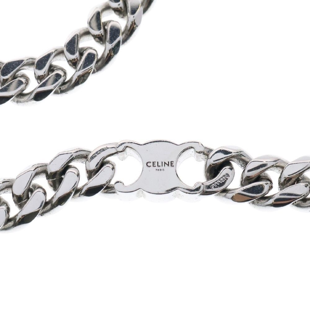 CELINE (セリーヌ) トリオンフ 喜平 グルメット ネックレス メタル  