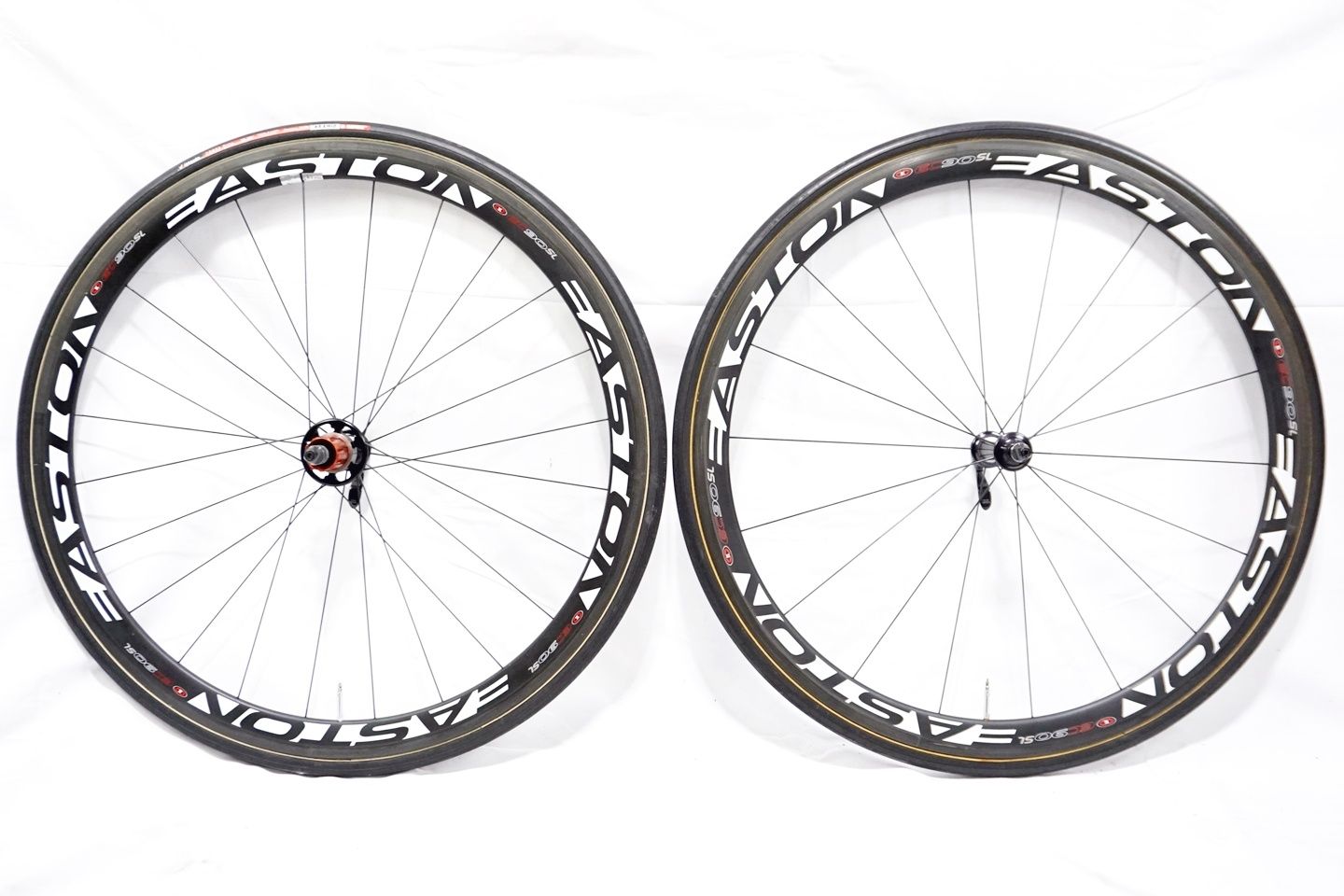 EASTON EC90 SL カーボンリムブレーキ　バック付　OH済　11速 自転車 EASTON 「イーストン」 EC90 SL シマノ11速 ホイールセット