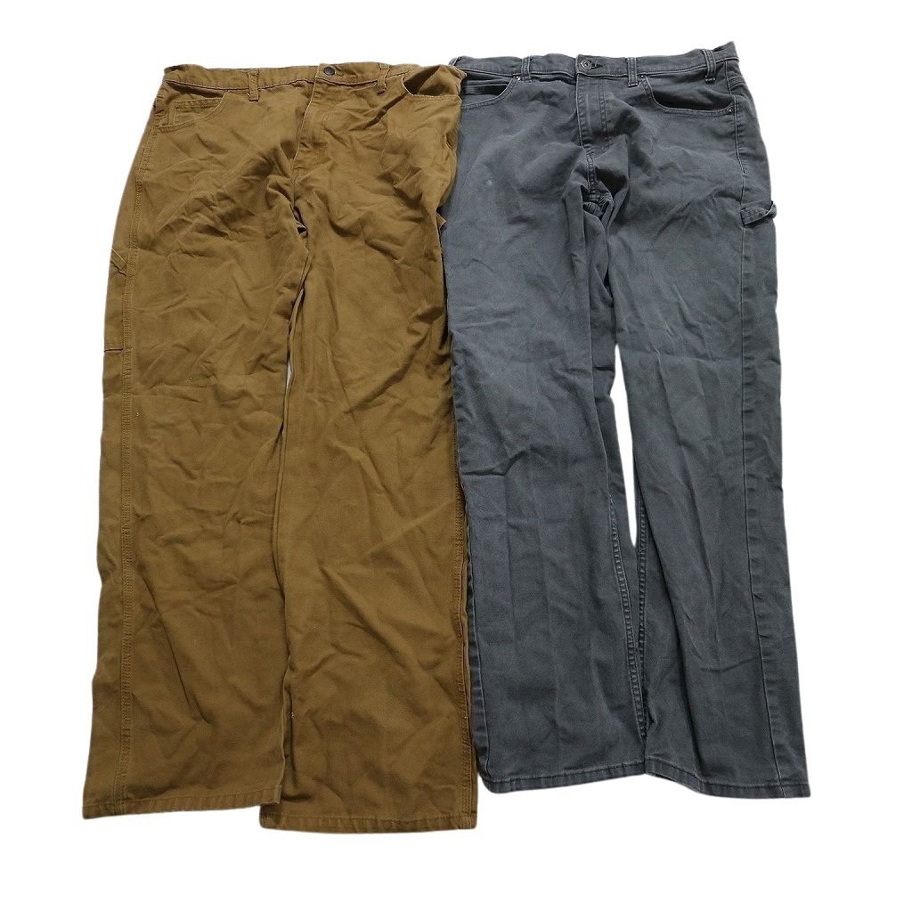 古着 dickies ディッキーズ ペインターパンツ ダック地 ワーク 黒 Dickies ディッキーズ ダック地 ペインターパンツ ワークパンツ