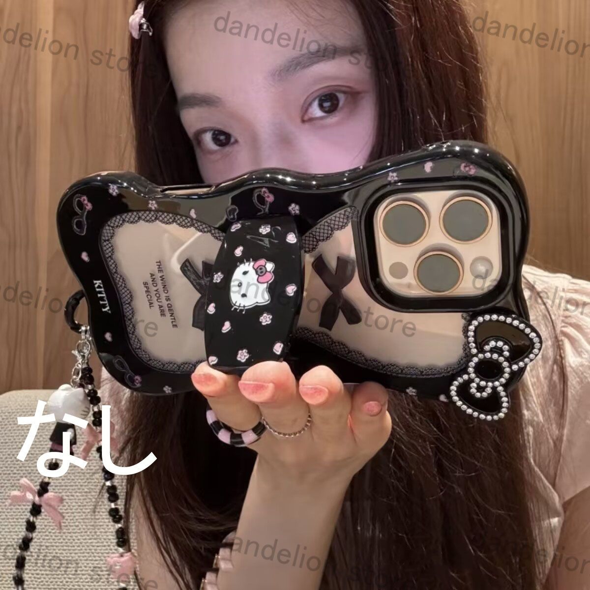Amazon.co.jp: [KINUNTOP]透明ケース可愛いキティちゃん