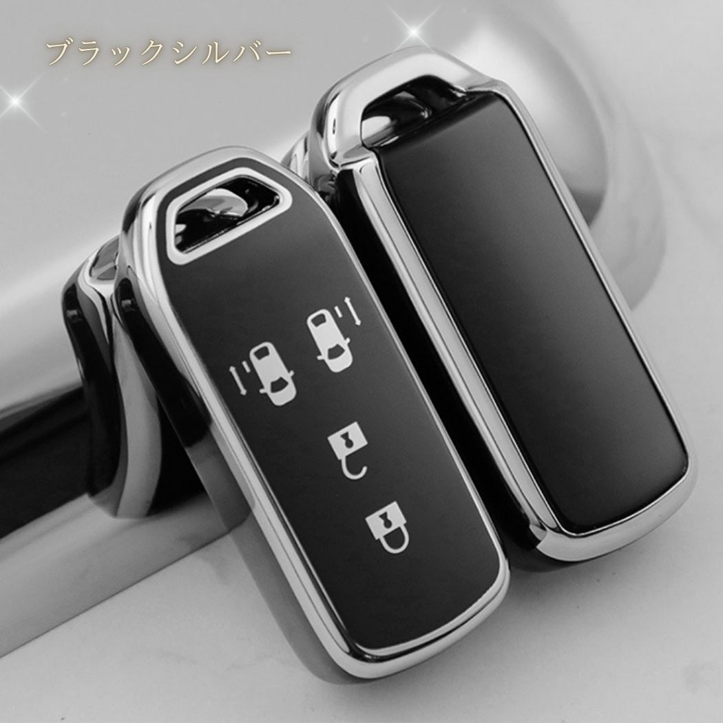 ホンダ N-BOX 4ボタン キーカバー アクセサリー キーケース