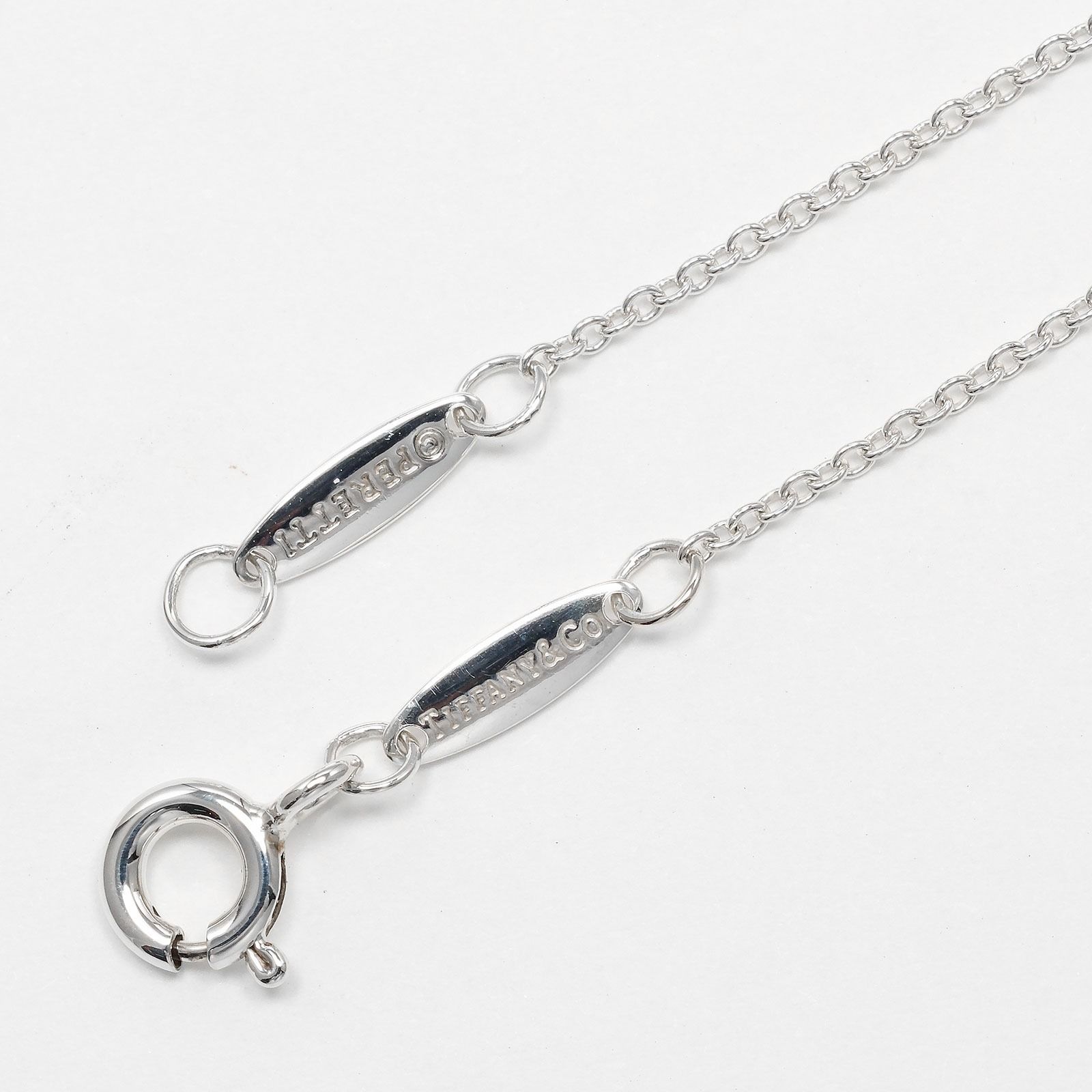Tiffany Silver 925 バイザヤード アクアマリン ブレスレット TIFFANY ティファニー ブレスレット バイザヤード アクアマリン SV925