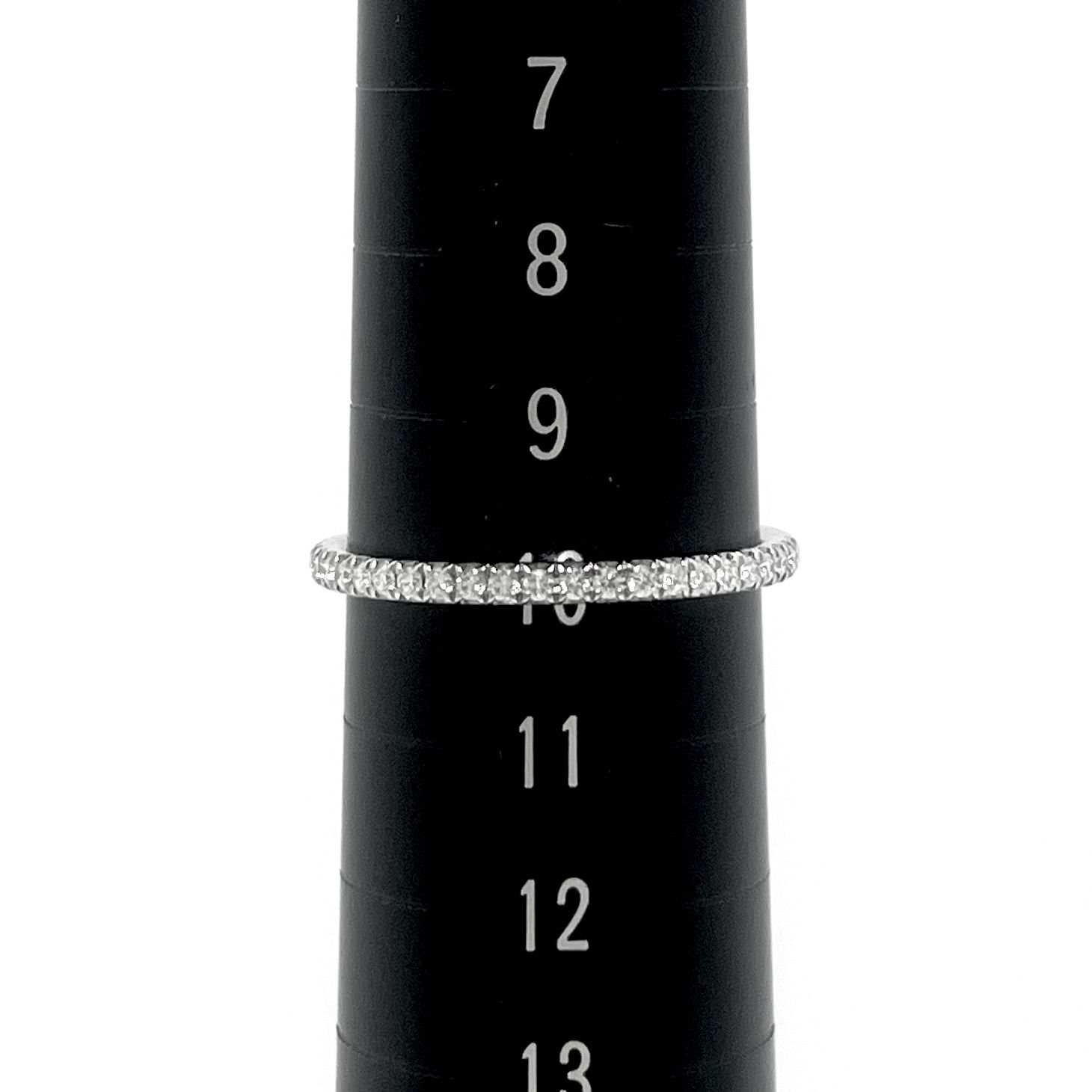 HARRY WINSTON / ハリーウィンストン マイクロパヴェ バンド ハーフ 