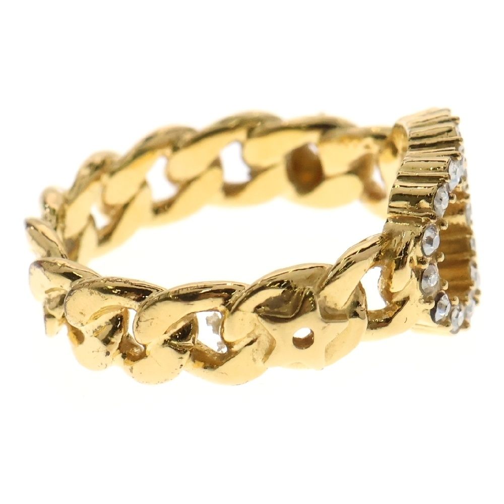 Christian Dior (クリスチャンディオール) CDロゴ ラインストーン