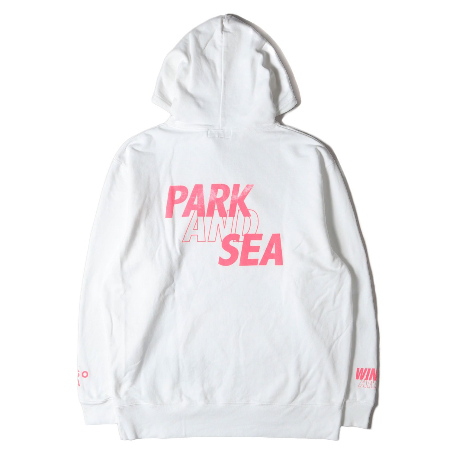 WIND AND SEA パーカー 白 Lサイズ 【公式通販】