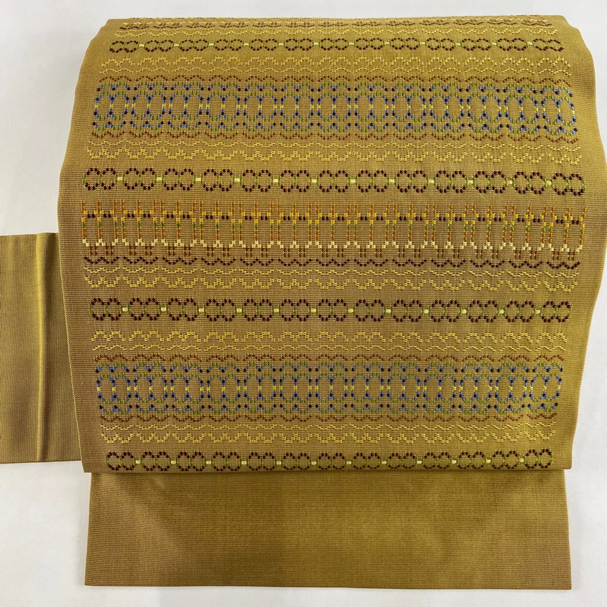 宮平初子　琉球袖　縦縞道屯花織（仕立上り）　新品未使用 宮平初子琉球袖縦縞道屯花織（仕立上り）新品未使用