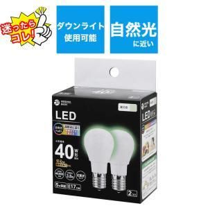 【新品・4営業日で発送】LDA4NGE17SK40XOS2P LED電球E17口金断熱施工器具対応40W 昼白色2P 昼白色 LDA4N-G-E17／SK40XOS-2P E17 ／一般電球形 ...