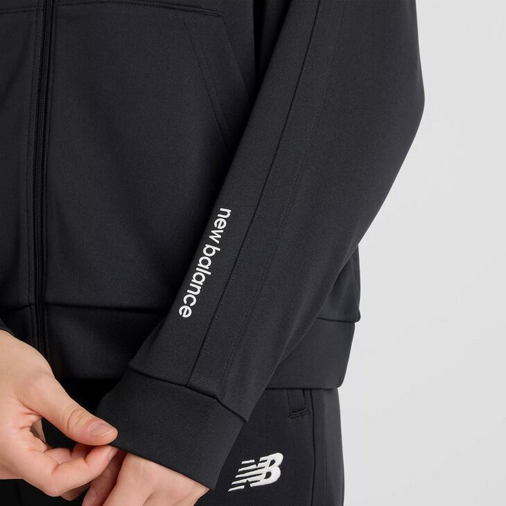 最高の品質！ ニューバランス ジャージ 上下 レディース Newbalance ニット 長袖ジャケット ロングパンツ セットアップ ジャージー トレーニング スポーツウェア 上下組 トラックスーツ 上着 長ズボン レディースウェア|AWJ51505-AWP51106-BK 【人気新作】