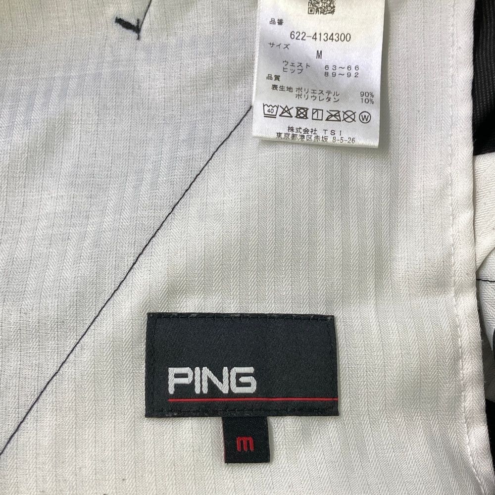 サイズ：M PING ピン 2024年モデル ストレッチスカート ブラック
