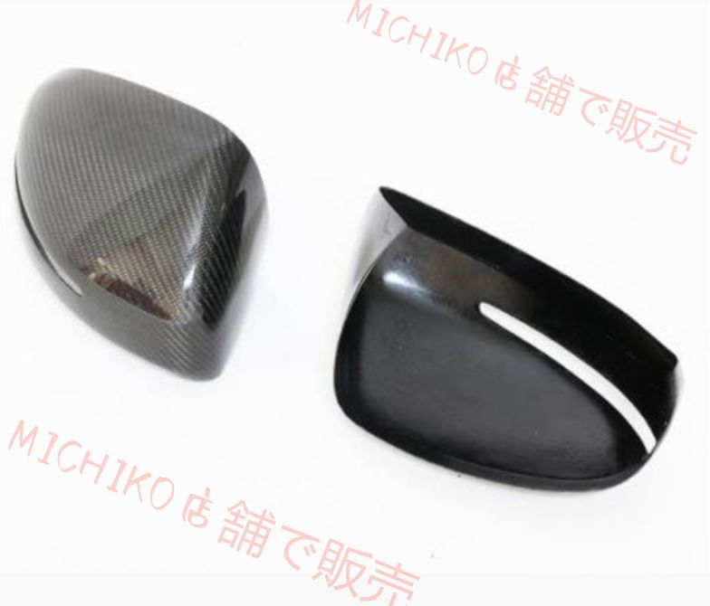 アウディ TT 8J 2006-2015 年 高品質 カーボン柄 ドアミラーカバー サイドガーニッシュ 外装パーツ