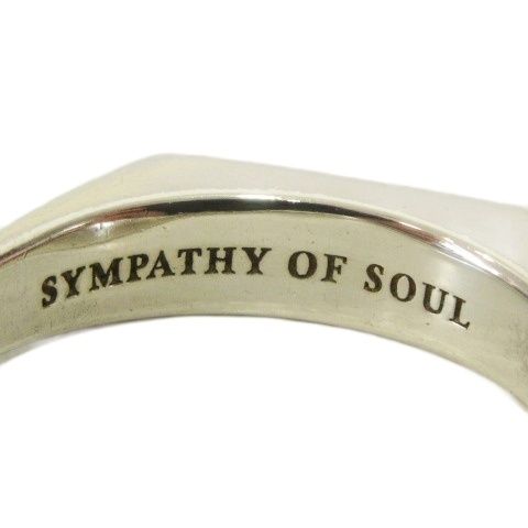 シンパシーオブソウル SYMPATHY OF SOUL Thin Signet Ring シン