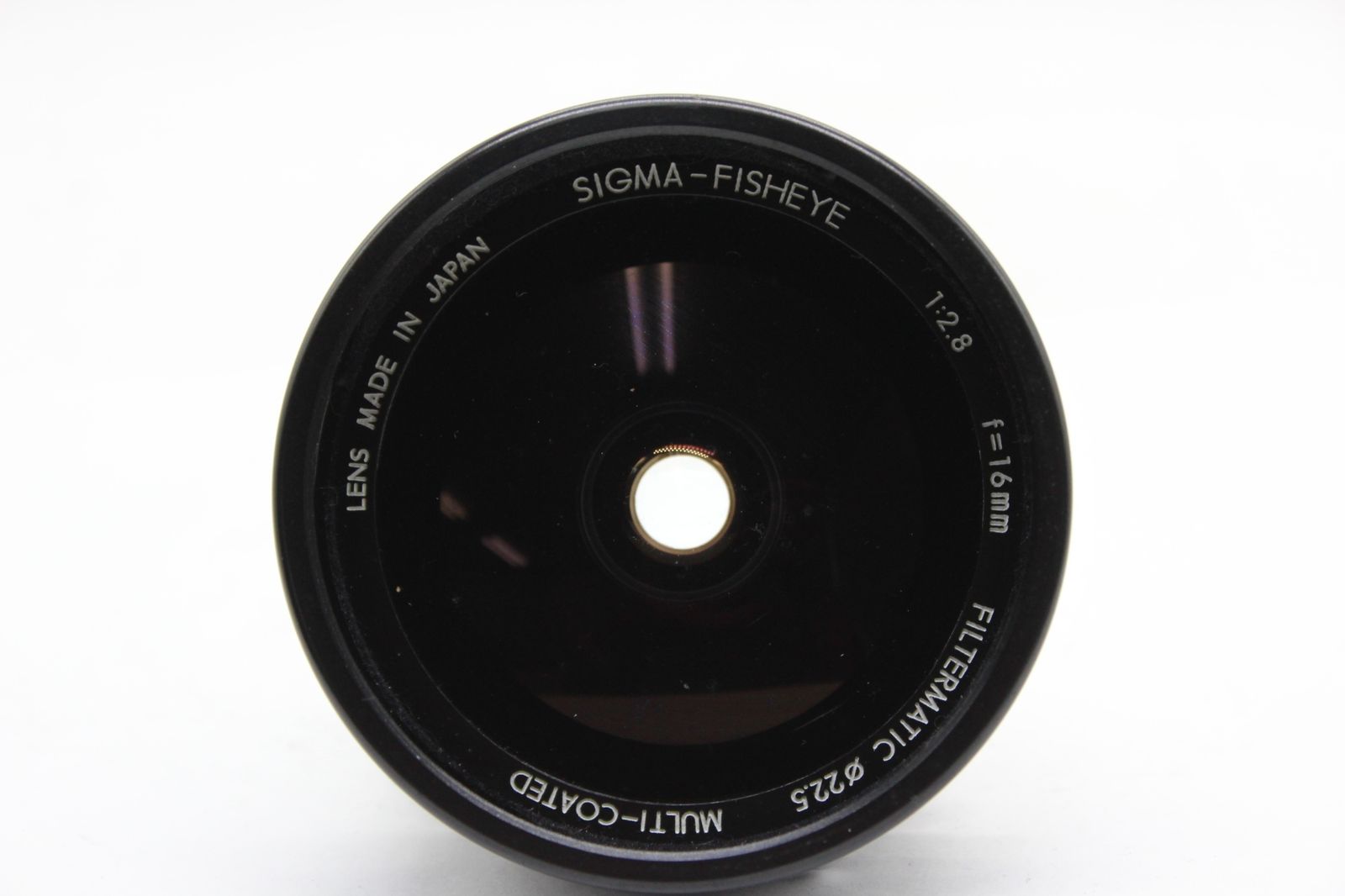 返品保証】 シグマ Sigma-Fisheye Filtermatic Multi-Coated 16mm F2.8 