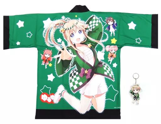 中古】衣類 歳納京子 ゆるゆりハッピ(法被/アクリルキーホルダー付き
