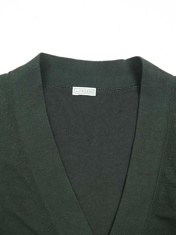 A.PRESSE Cotton Knit Cardigan ニットカーディガン A.PRESSE Cotton Knit Cardigan