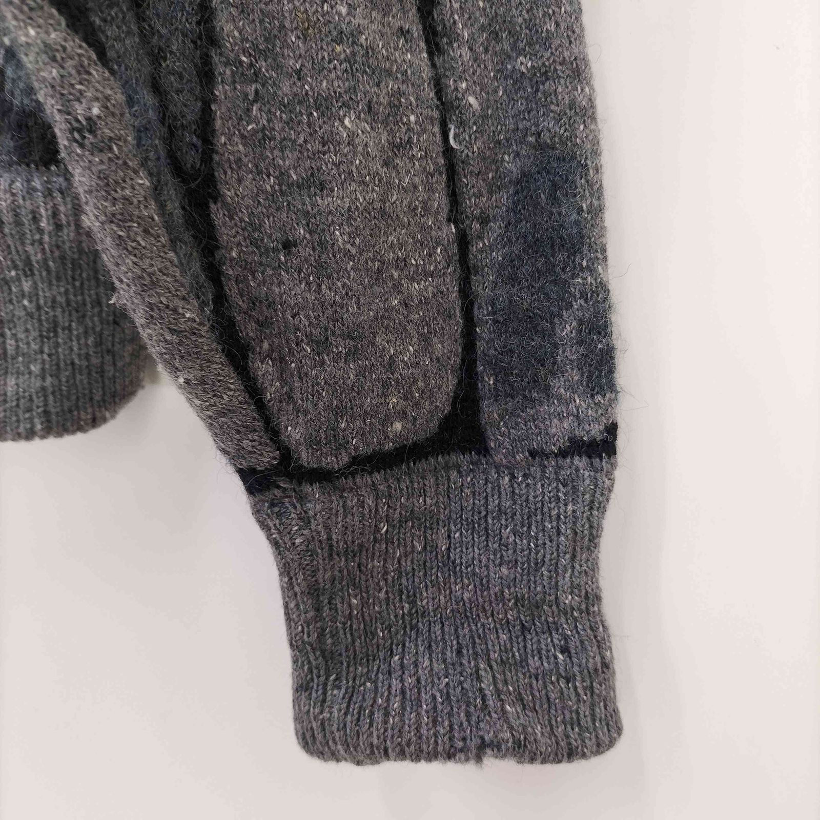 イッセイミヤケメン ISSEY MIYAKE MEN 80S 筆タグ シルク混 総柄